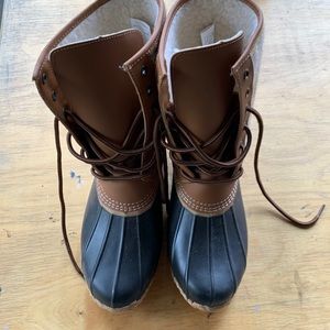 Land’s End Insulated Shearling Duck Boots